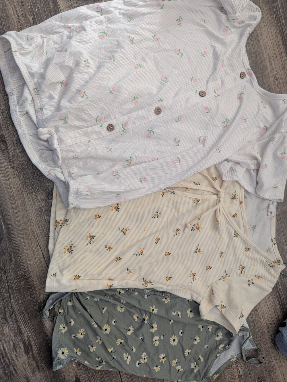 Floral Shirt Bundle - 3 Tops
